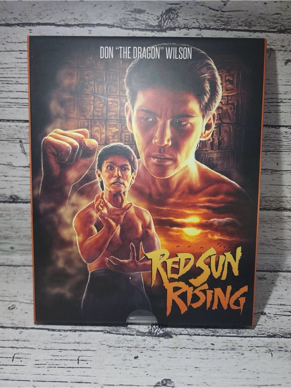 Red Sun Rising (1993) Vinegar Syndrome Blu-ray w/ Numbered Slipcover + Poster